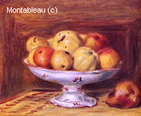 Still Life with Apples and a Pear