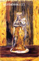 Earthenware Virgin and Child