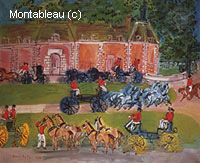 Château and Horses