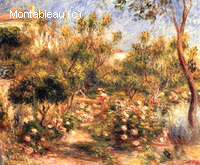 Young Woman in a Garden, Cagnes