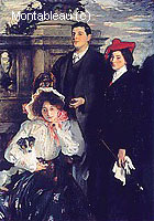 Hylda, Almina and Conway, Children of Asher Wertheimer