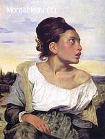 Orphan Girl at the Cemetery
