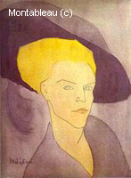Head of a Woman with a Hat (Lolotte)