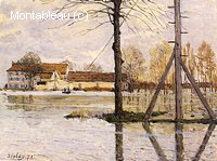 Ferry to the Ile-de-la-Loge, Flood