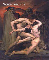 Dante et Virgile au Enfers