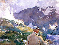 Artist in the Simplon