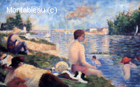 Final Study for 'Bathing at Asnieres