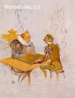 La Belle et la Bête, Le Besigue