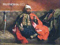 Turk Smoking, Seated on a Couch
