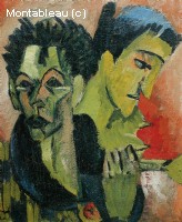 Self-portrait; double portrait
