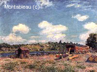 Boatyard at Saint-Mammes