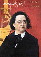 Portrait of the Pianist and Piano Teacher Joseph Pembauer
