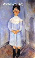 Little Girl in Blue