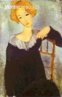 Woman with Read Hair