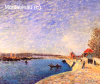 Saint-Mammes and the Banks of the Loing