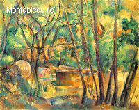 Well, Millstone and Cistern under Trees
