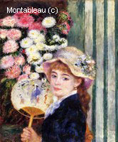 Girl with a Fan