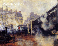 Le Pont de l'Europe, station Saint-Lazare