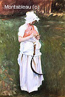 Girl with a Sickle