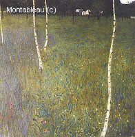 Farmhouse with Birches
