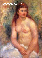Seated Young Woman, Nude