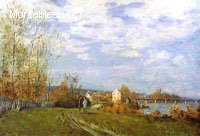 The Banks of the Seine at Bougival