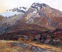 Coming down from Mont Blanc