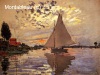 Bateau à voiles au Petit-Gennevilliers