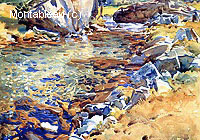 Brook among Rocks