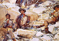 Workman at Carrara