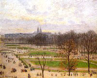 The Tuileries Gardens, Winter Afternoon