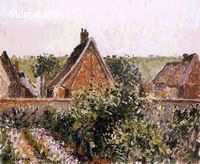 La Moisson dans le Verger, Eragny
