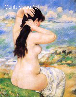 Nude Fixing her Hair