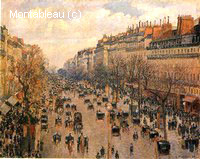 Boulevard Montmartre, Afternoon, Sunshine