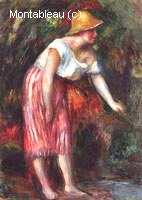 Woman in a Straw Hat