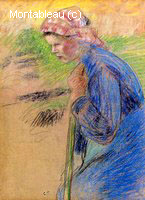Jeune Fille Paysanne (étude)