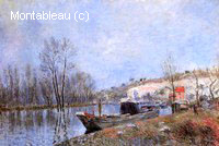 The Banks of the Loing towards Moret
