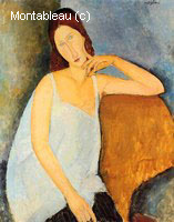 Portrait of Jeanne Hebuterne
