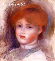 Head of a Young Woman