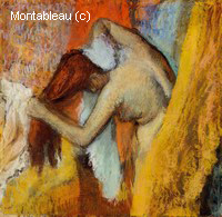 Woman at Her Toilette