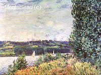 The Banks of the Seine, Wind Blowing