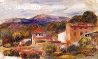 House and Trees with Foothills