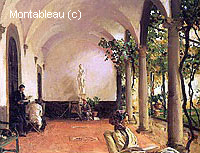 Villa Torre Galli, the Loggia