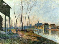 Un Matin de Février à Moret-sur-Loing