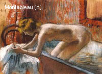 Woman Leaving her Bath