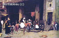 A Street Scene in Cairo