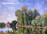 The Loing at Moret