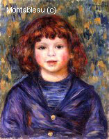 Portrait of Pierre Renoir in a Sailor Suit