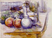 Still Life with Carafe, Sugar Bowl, Bottle, Pomegranates and Watermelon