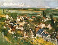 View of Auvers-sur-Oise (The Fence)